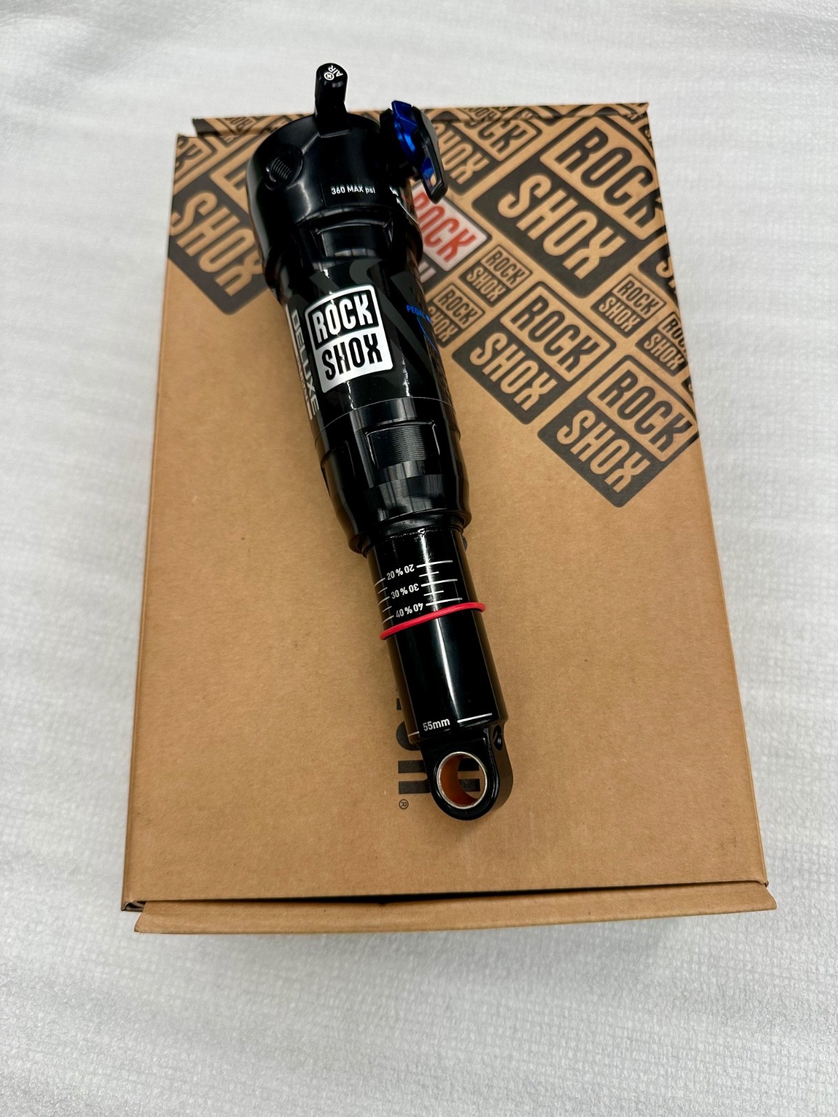 New RockShox Deluxe Ultimate RCT Rear Shock – 185x55mm Trunnion – With Warranty