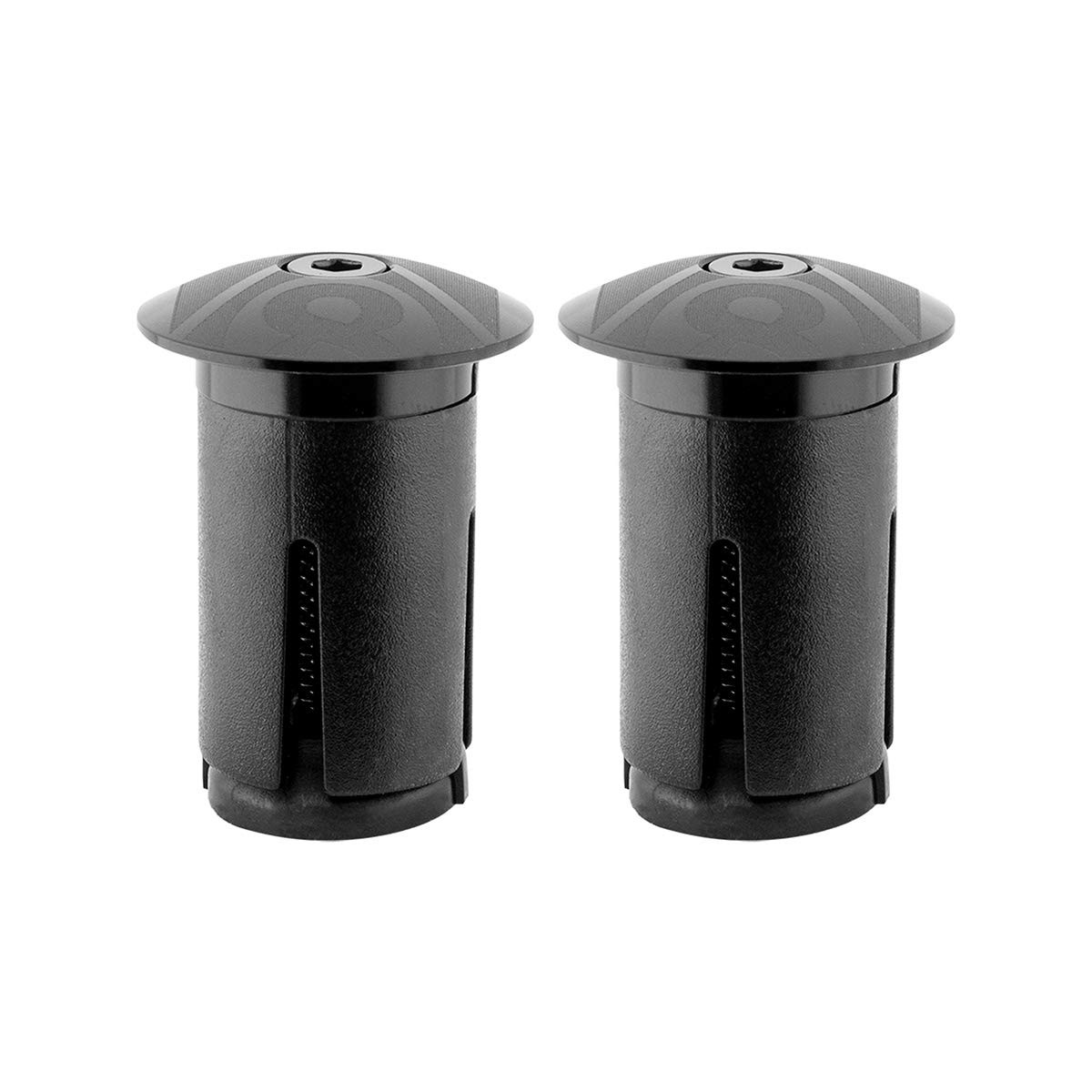 Origin8 Cycling Alloy Locking Bar End Handlebar Plugs – Anodized Black
