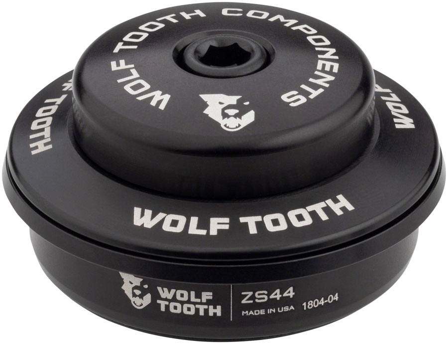 Wolf Tooth Aluminum Performance Headset Bundle Black Oxide Bearings, ZS56/40 &
