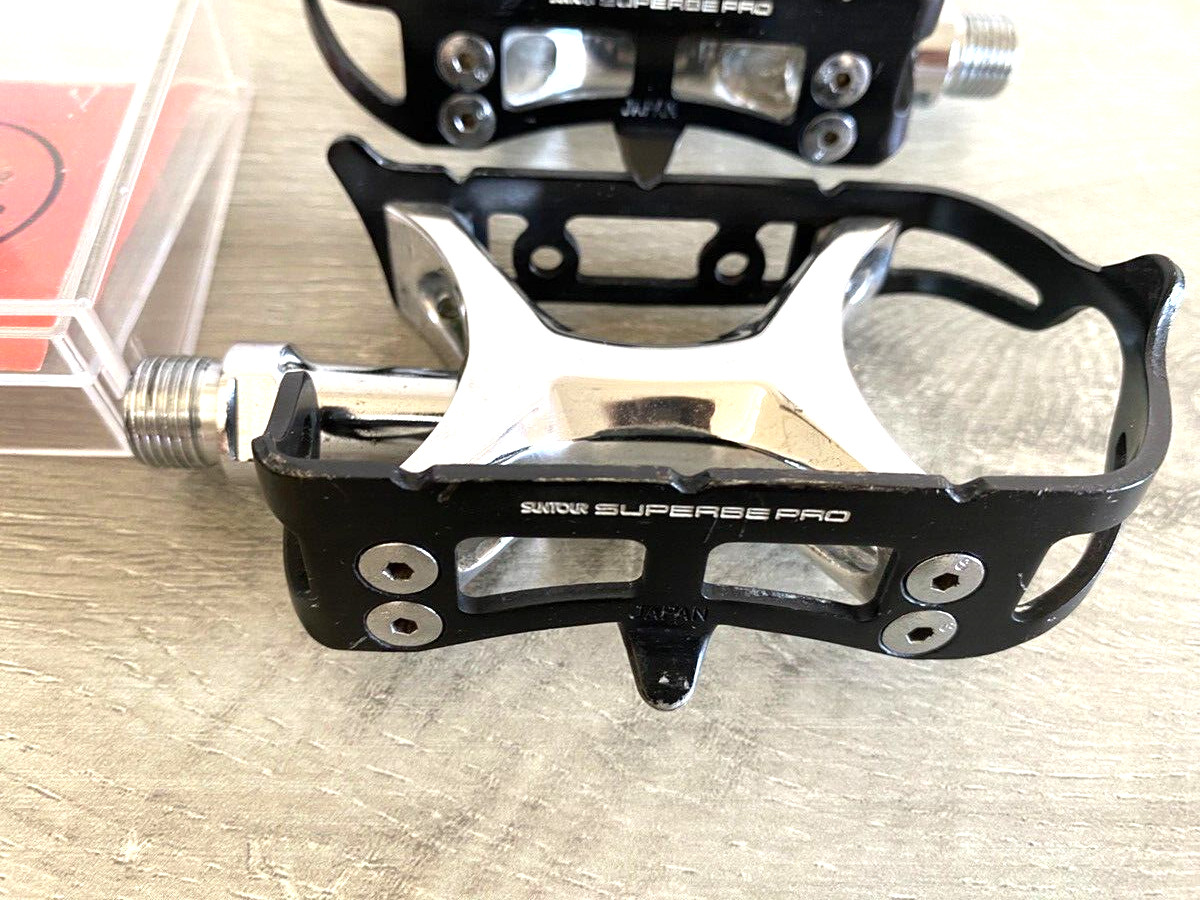 Suntour superbe pro road pedal PL-SB00 excellent box not included