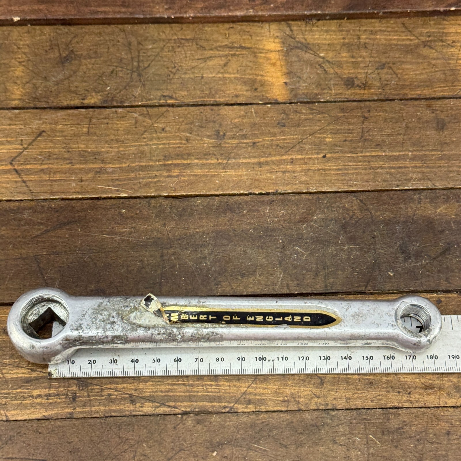 Vintage Lambert Left Crank Arm 170 mm Square LEFT ONLY ORPHAN Of England