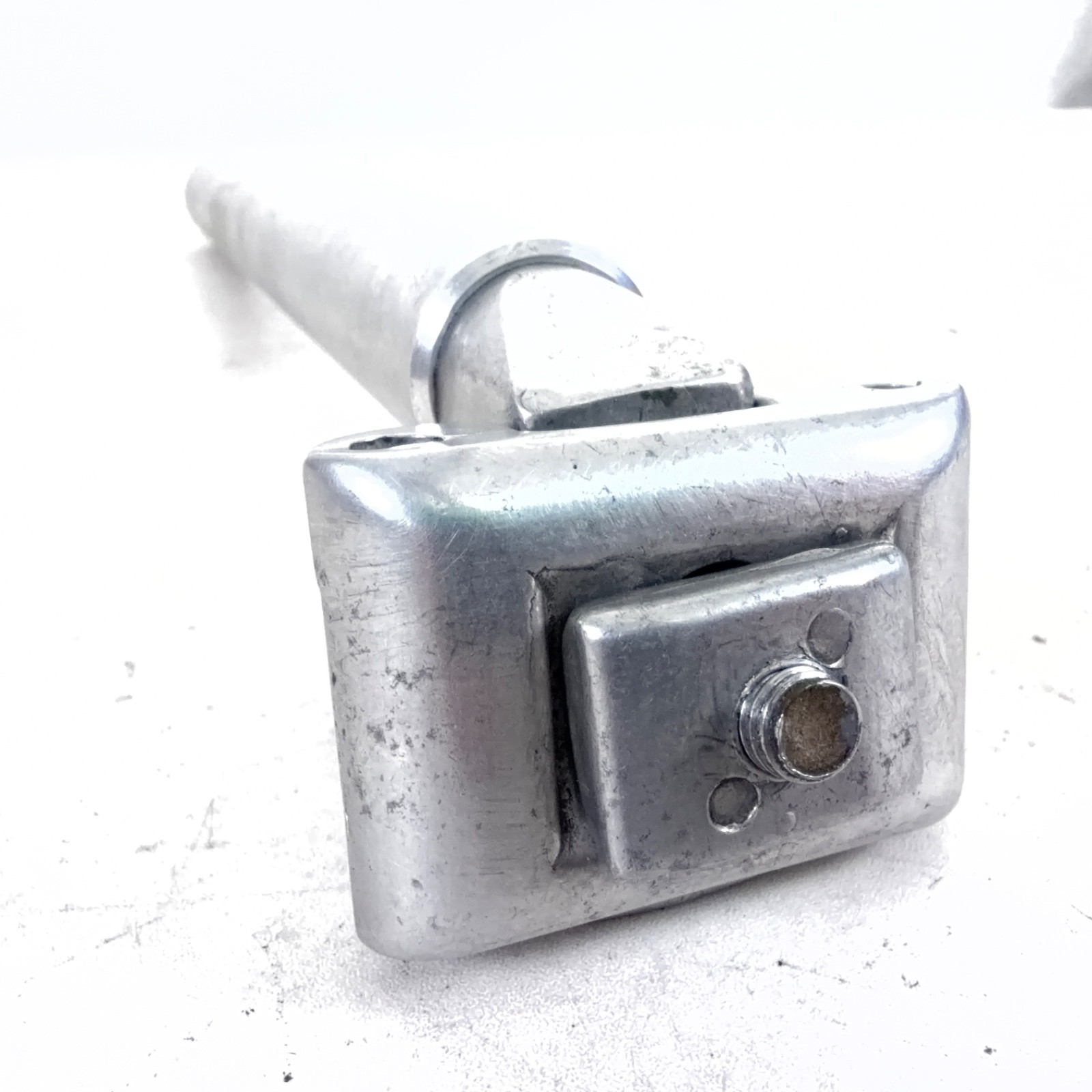 Kalloy Alloy Vintage Bike Seatpost Ø26.6/300mm, 25mm Setback, Silver, 340g