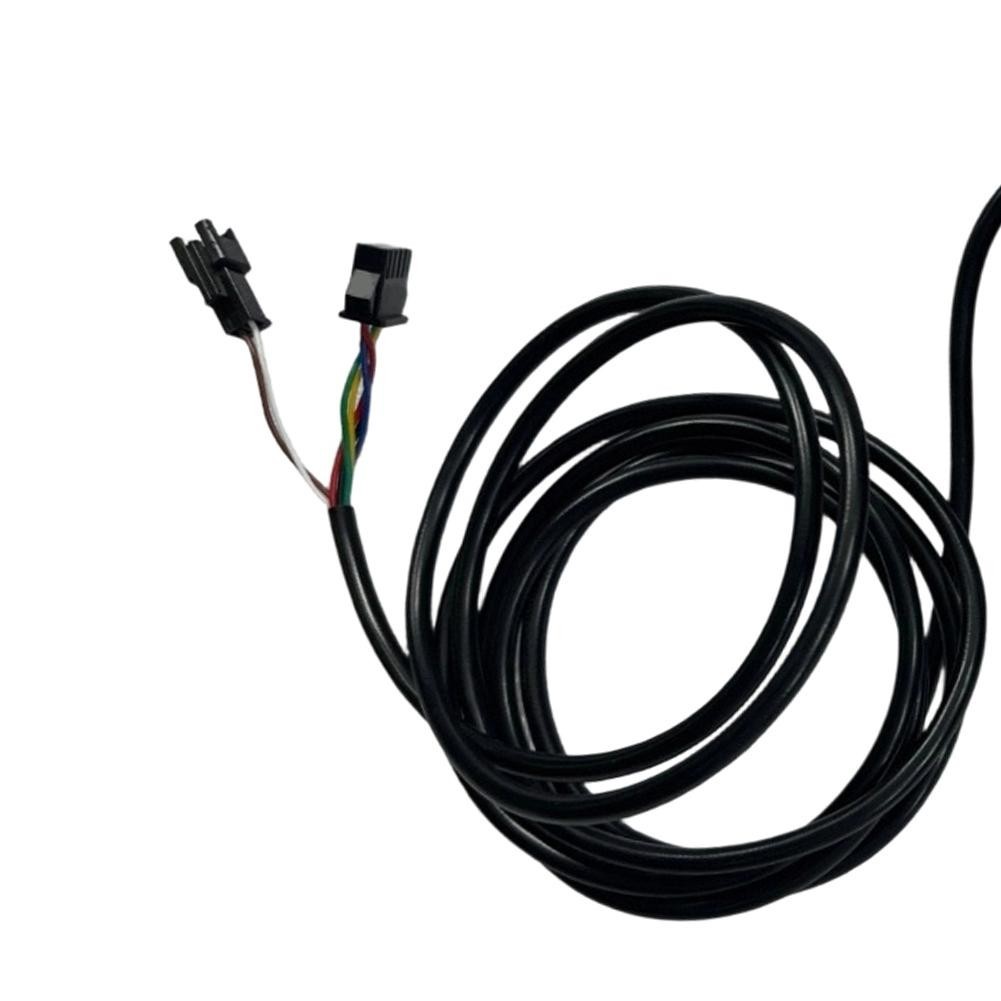 E-Bike Display with Clear LCD Readout DC24V 36V 48V 52V 60V 5-Pin SM Cable