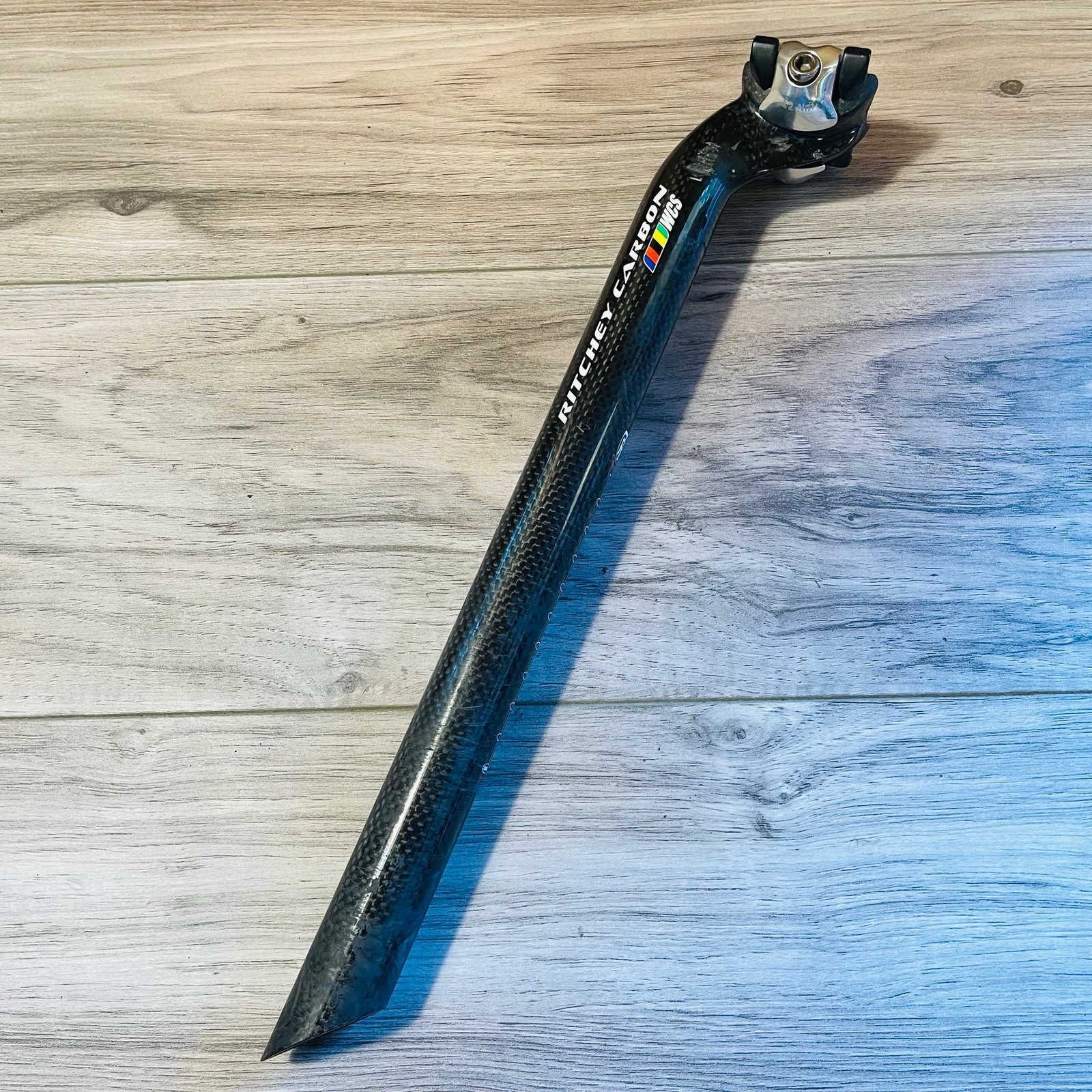 Ritchey WCS Carbon Seatpost 27.2 350 1-Bolt 7×7 Rail Clamp 25mm Offset