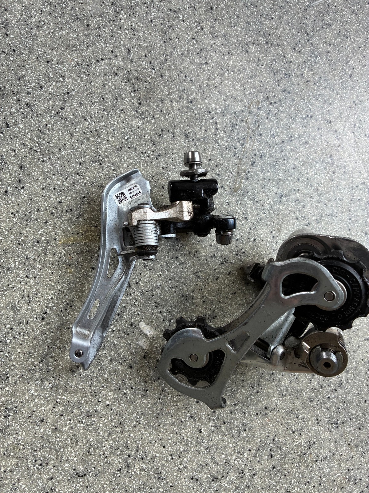 Campagnolo Veloce 10sp front/rear derailleur