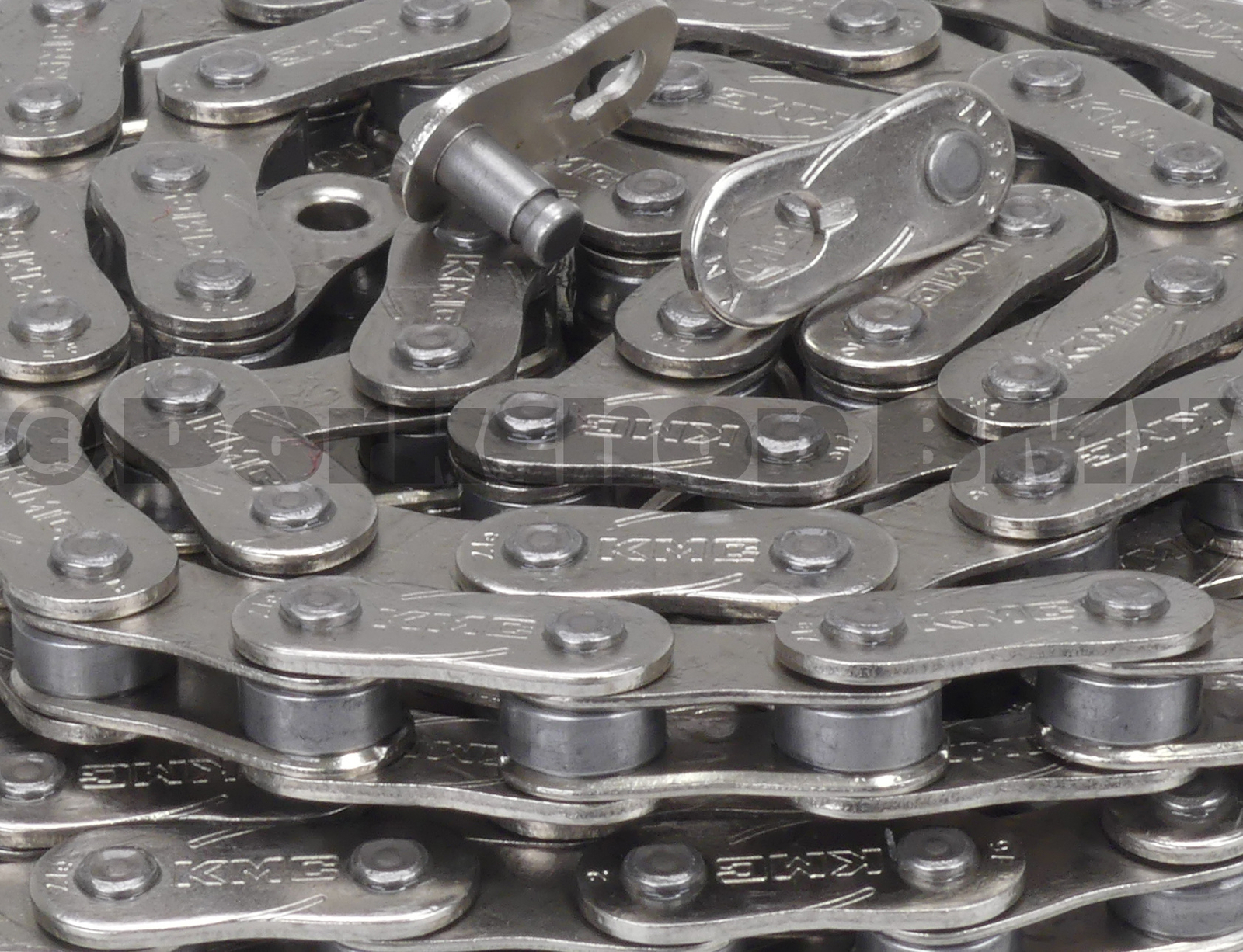 KMC Z1eHX BMX Bicycle Chain (formerly Z510HX) 1/2″ X 1/8″ 113L – SILVER