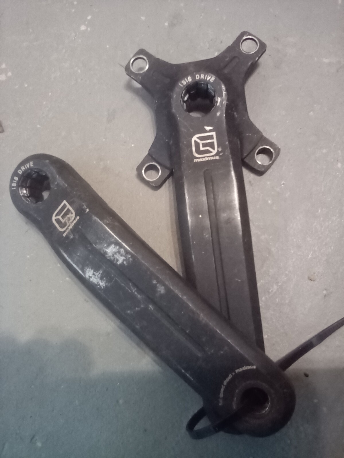 FSA MAXIMUS CRANKSET CK-753 CRANK 170mm ISIS DRIVE MTB MOUNTAIN