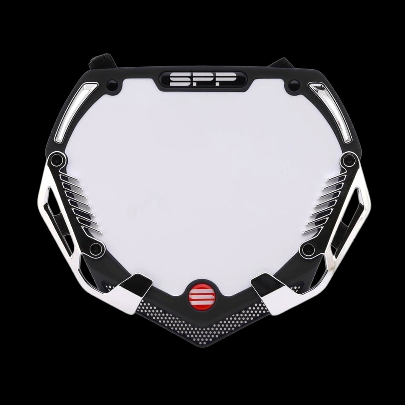 SYNDYT SPP 7pc Number Plate System (Black/Chrome) (Pro) 8.25″x9.5″