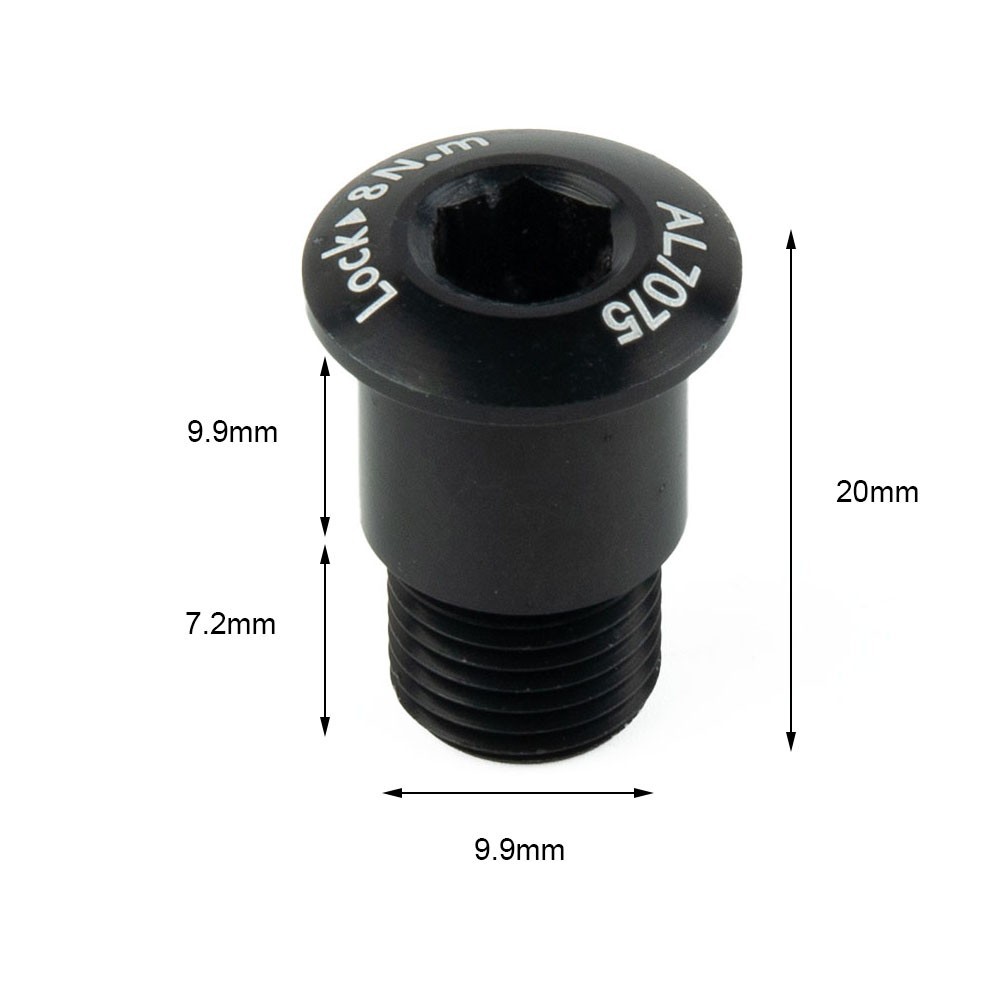 New Rear Fixing Bolt Bicycle Part High Quality Practical To Use Aluminum Alloy