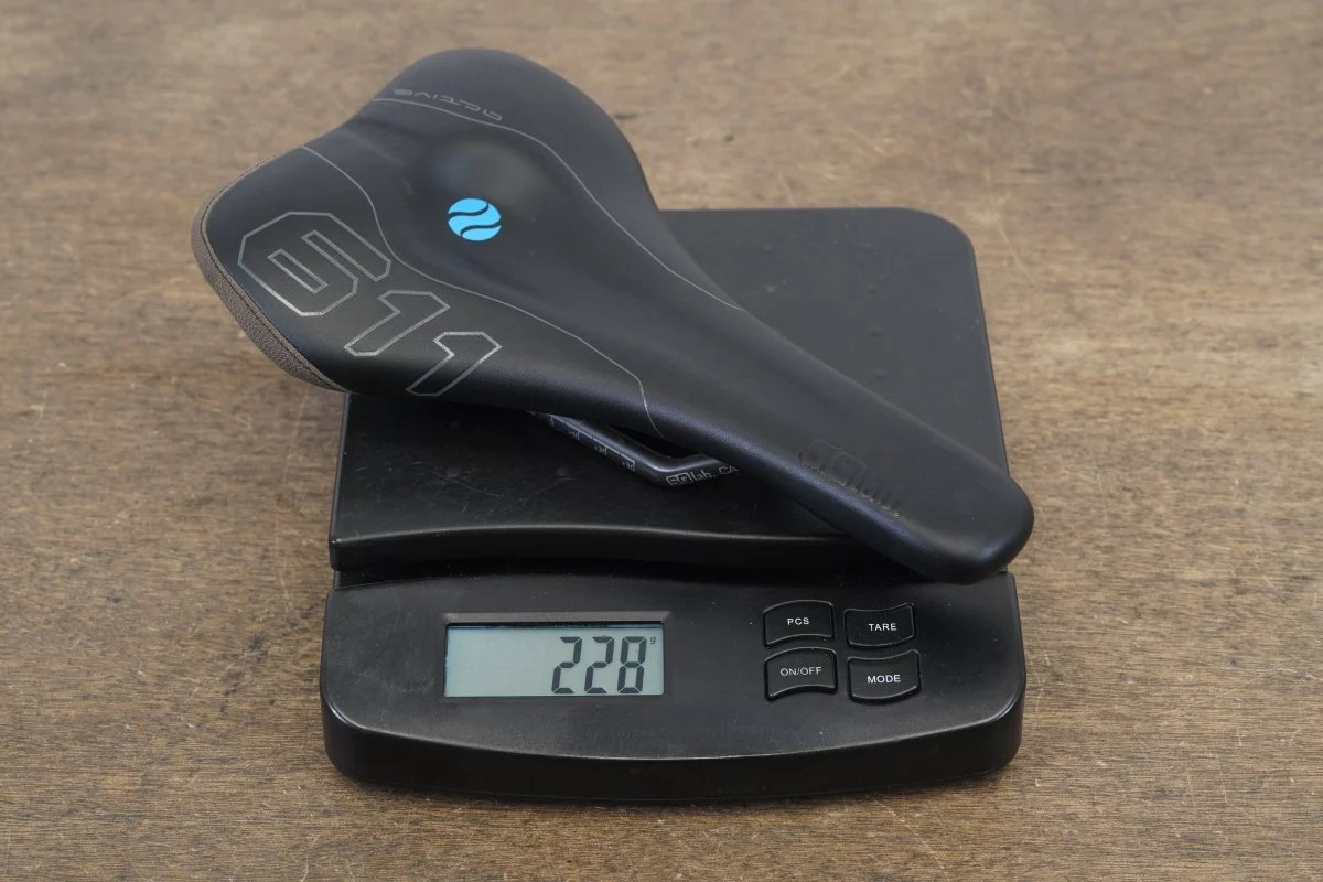 150mm SQlab 611 Active Carbon Rail Road MTB Saddle 228g