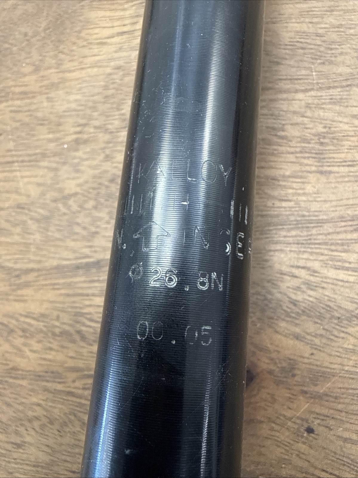 Kalloy Seatpost 26.8mm 355mm 2cm Setback Black