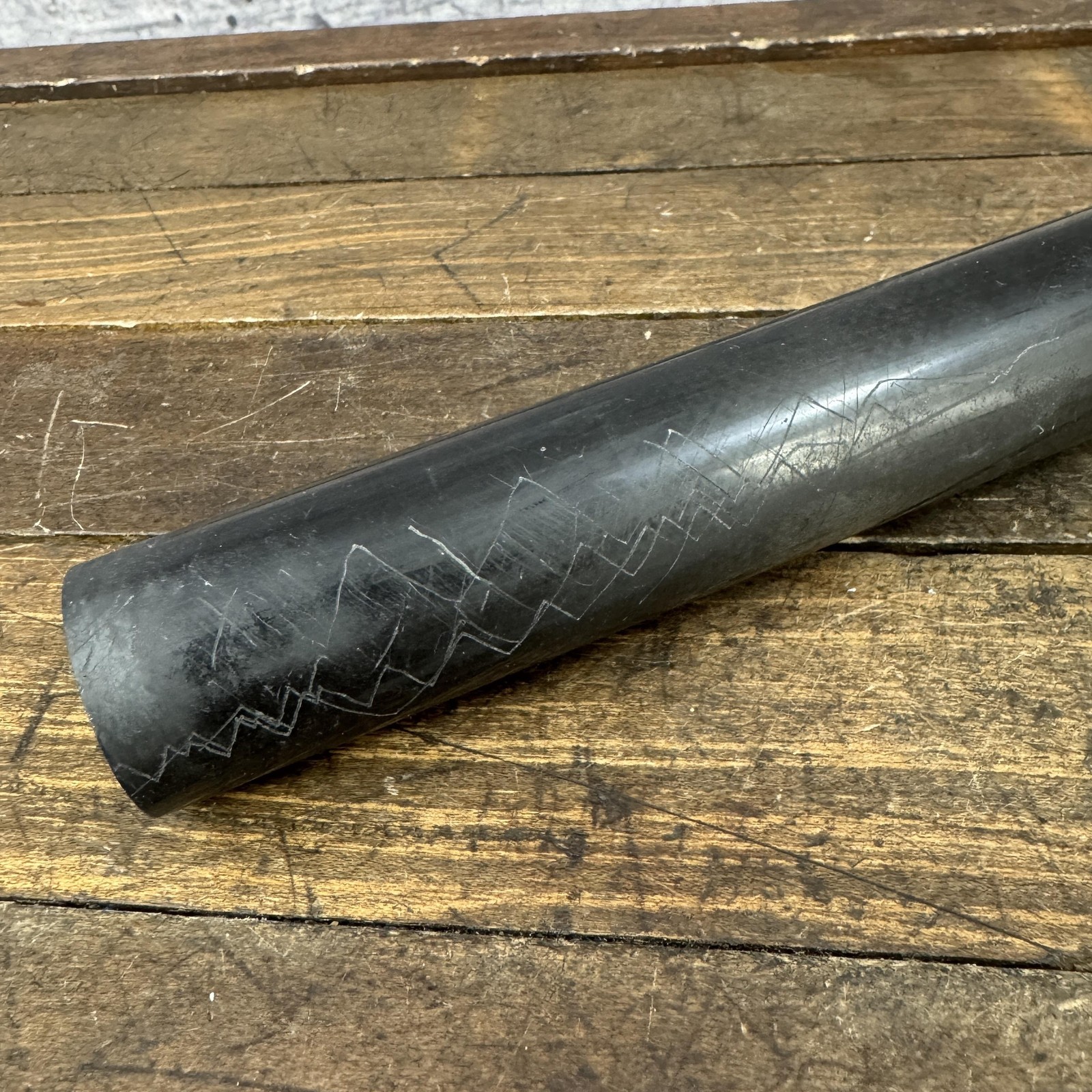 Bontrager PRO Carbon Seatpost 31.6mm X 400mm Black Alloy Head Plain 270g