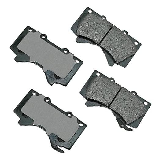 Akebono Brake Pad Set (ACT1303) , GREY