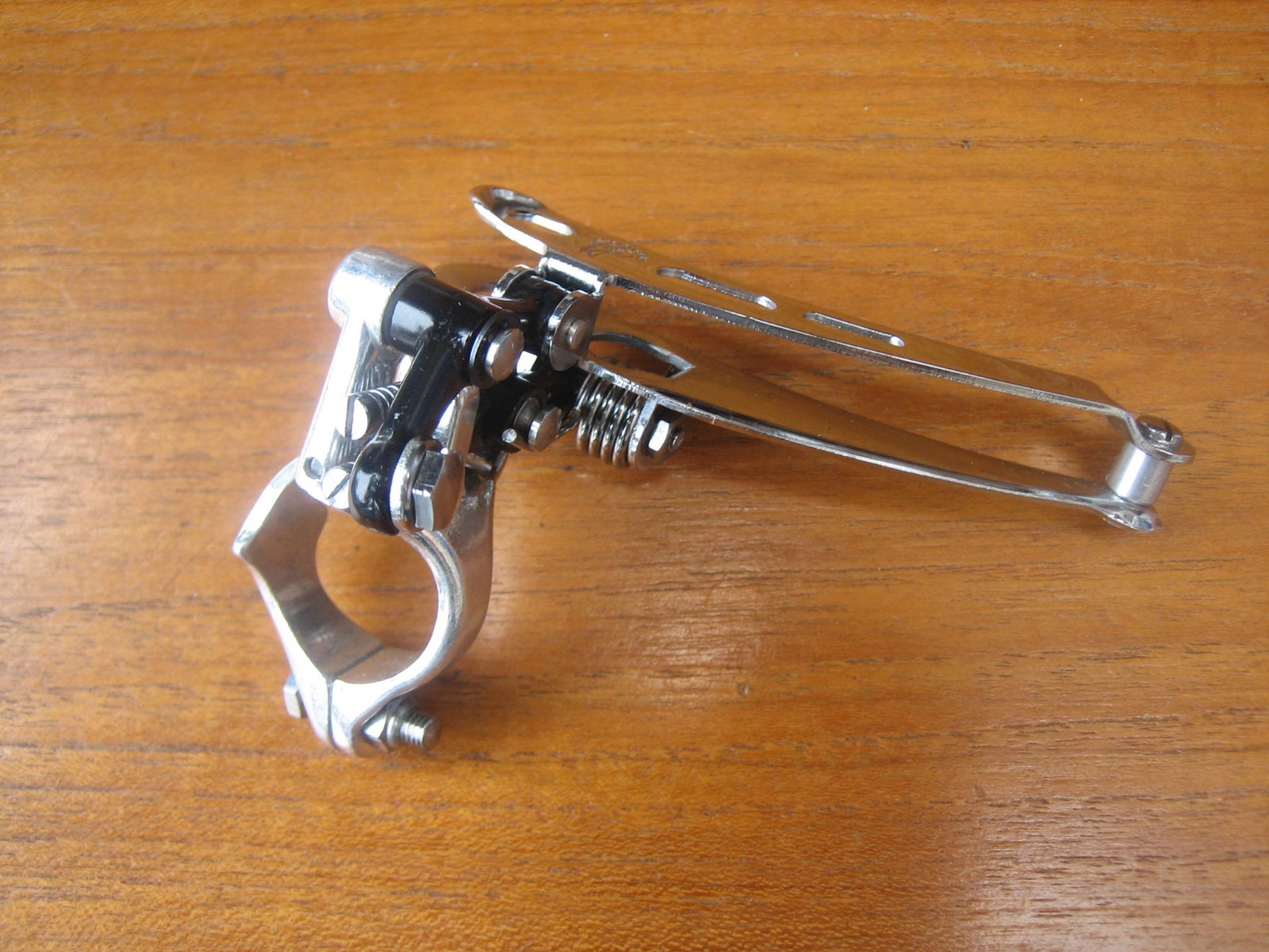 NOS Last Generation 1980 Campagnolo Super Record Clamp On Front /Rear Derailleur