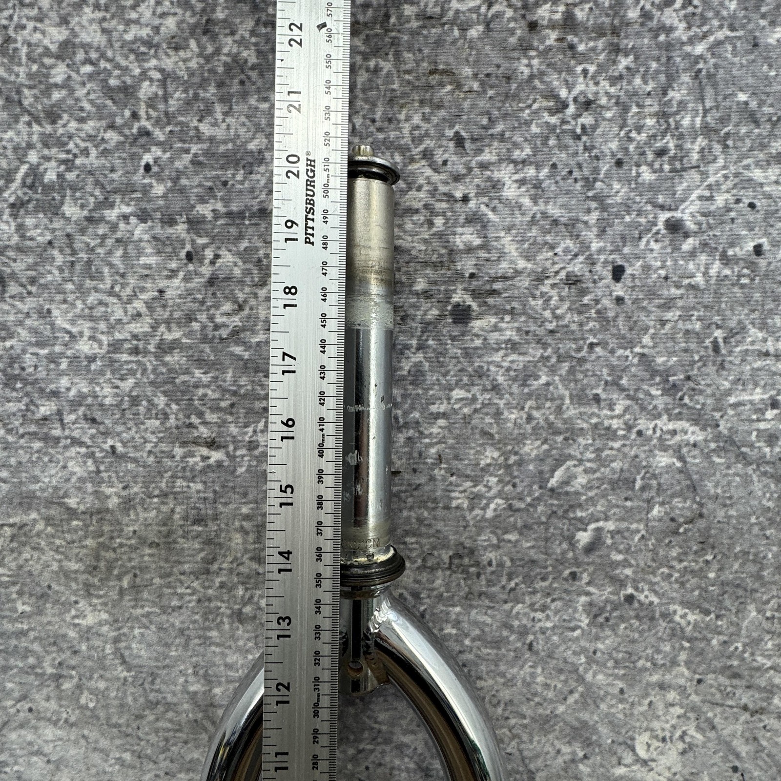Vintage Robinson BMX Fork 20in 1 1/8 Threadless Chrome Steel Old School BMX 90s