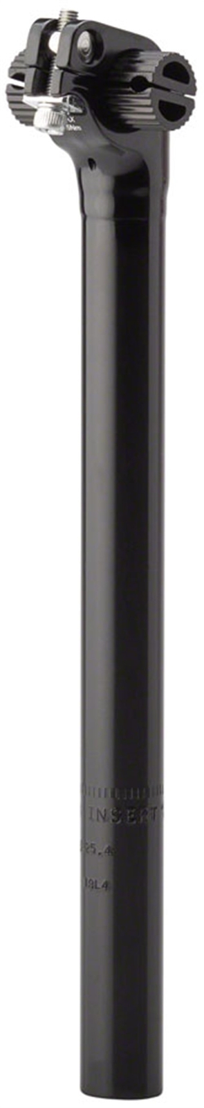 Odyssey Intac Railed Seatpost – 25.4mm, 300mm, Black