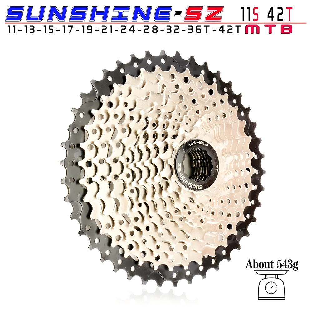 10/11s 11-42T 12 Speed 11-46T Mountain Bike Cassette Freewheel for HG Freehub