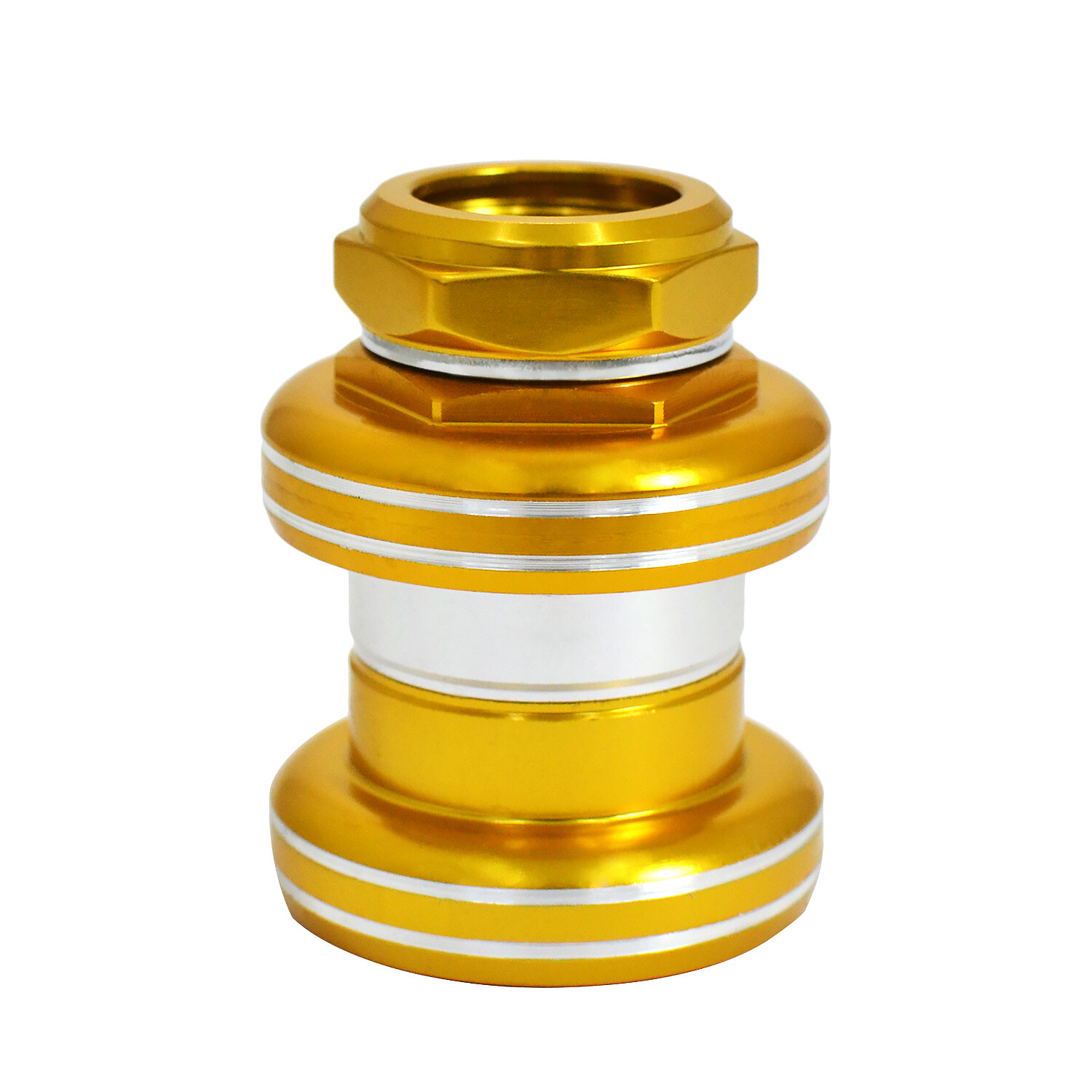 YST Old School BMX 1″ Threaded Bike Headset 32.5 cups 26.4mm , Gold