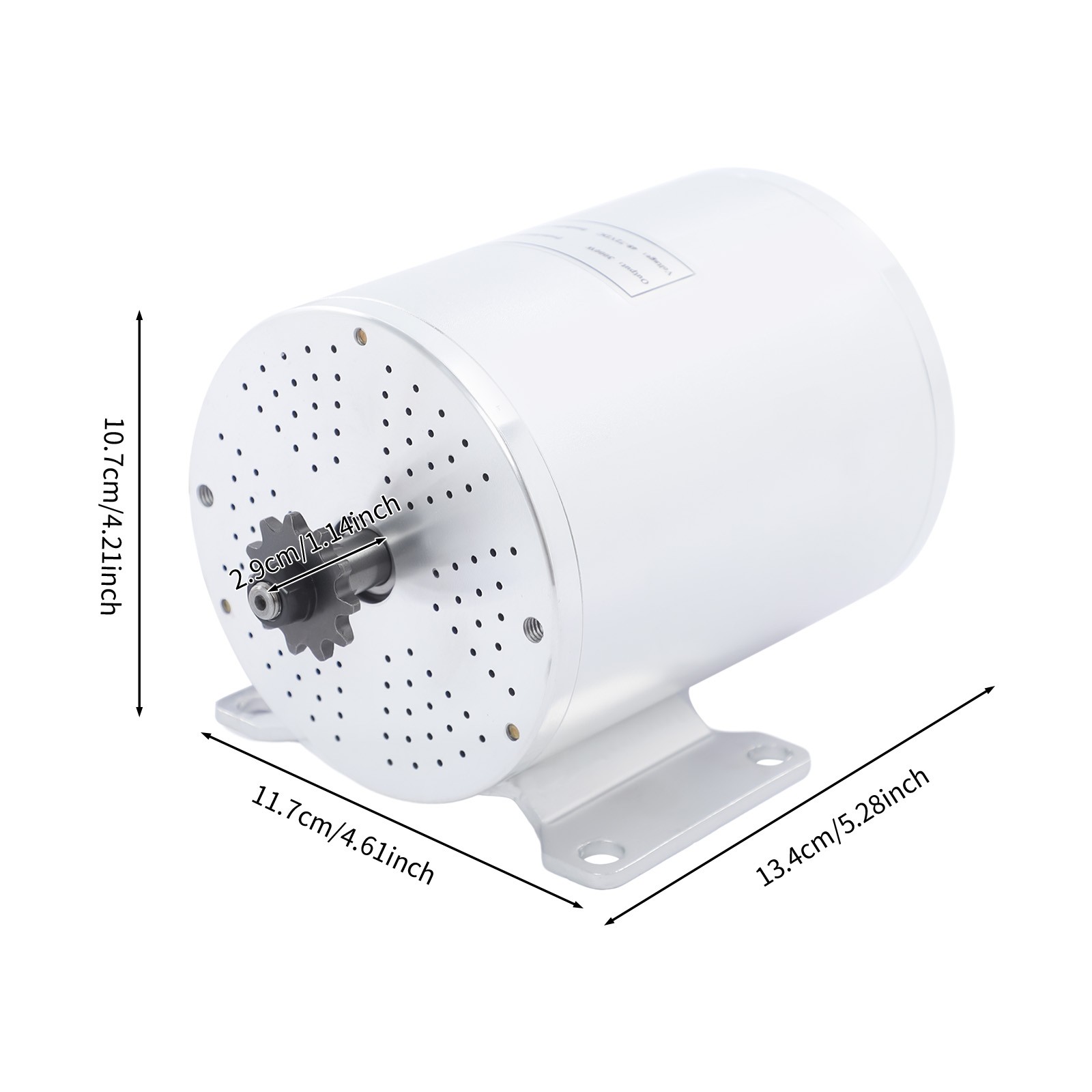MX650 Brushless Motor Kit For Electric Bicycle E Bike Dirt Bike Razor 72V 3000W
