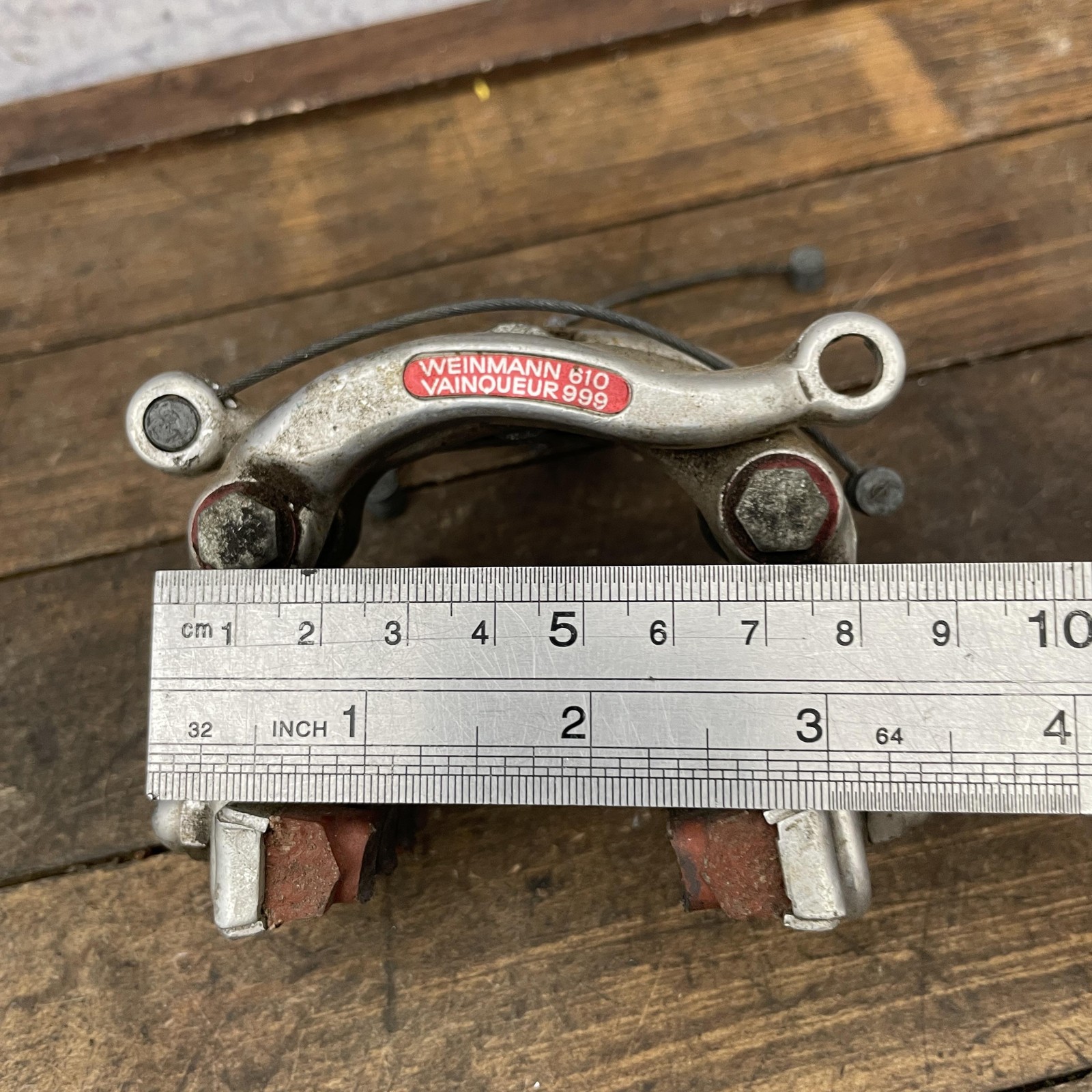 Vintage Weinmann Vainqueur 999 610 Center Pull Brake Calipers Set Pair Road Bike