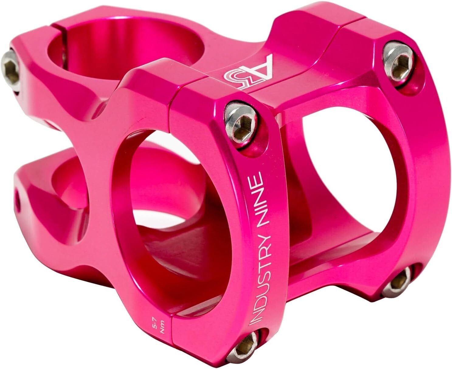 Industry Nine A35 MTB Mountain Bike Bicycle Stem Pink +/- 8 degree 35.0 x 40mm