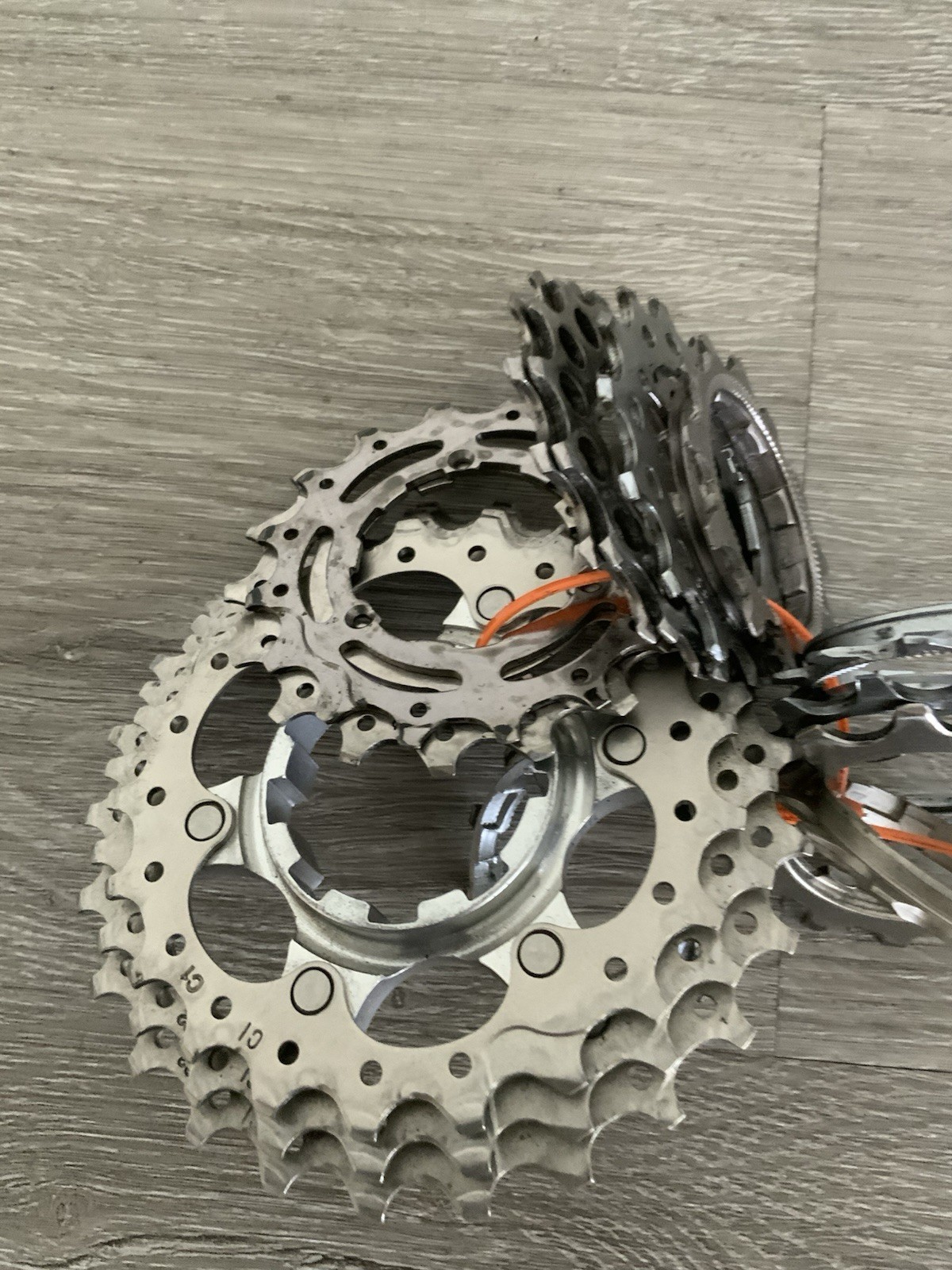 SHIMANO ULTEGRA / 105 10 SPEED CASSETTE RINGS