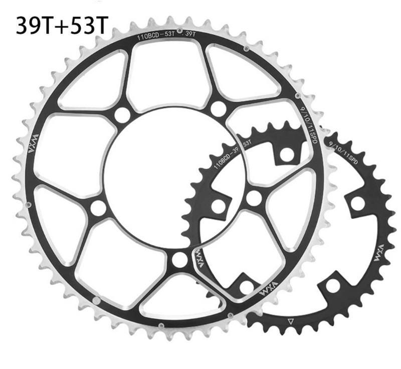 Bicycle Chainwheel Chainring 110BCD 50-34T 52-36T 53-39T Folding bike parts