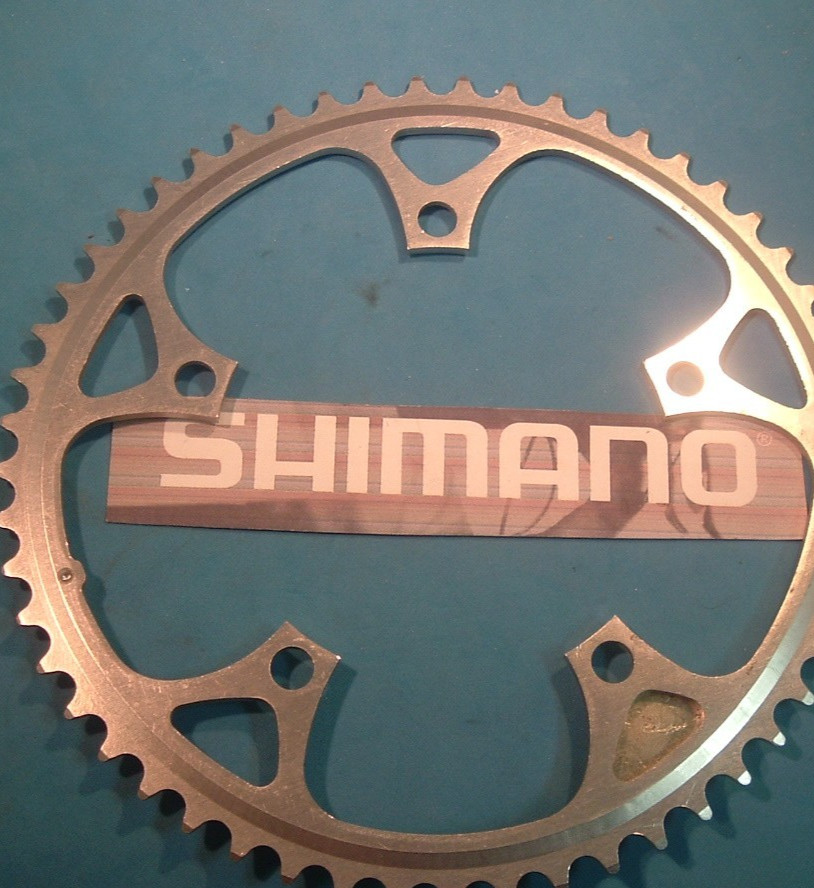 Shimano 600 53T Biopace LD Road NEW / NOS Chainring Oval- 6/7/8-Spd-130MM-NMint