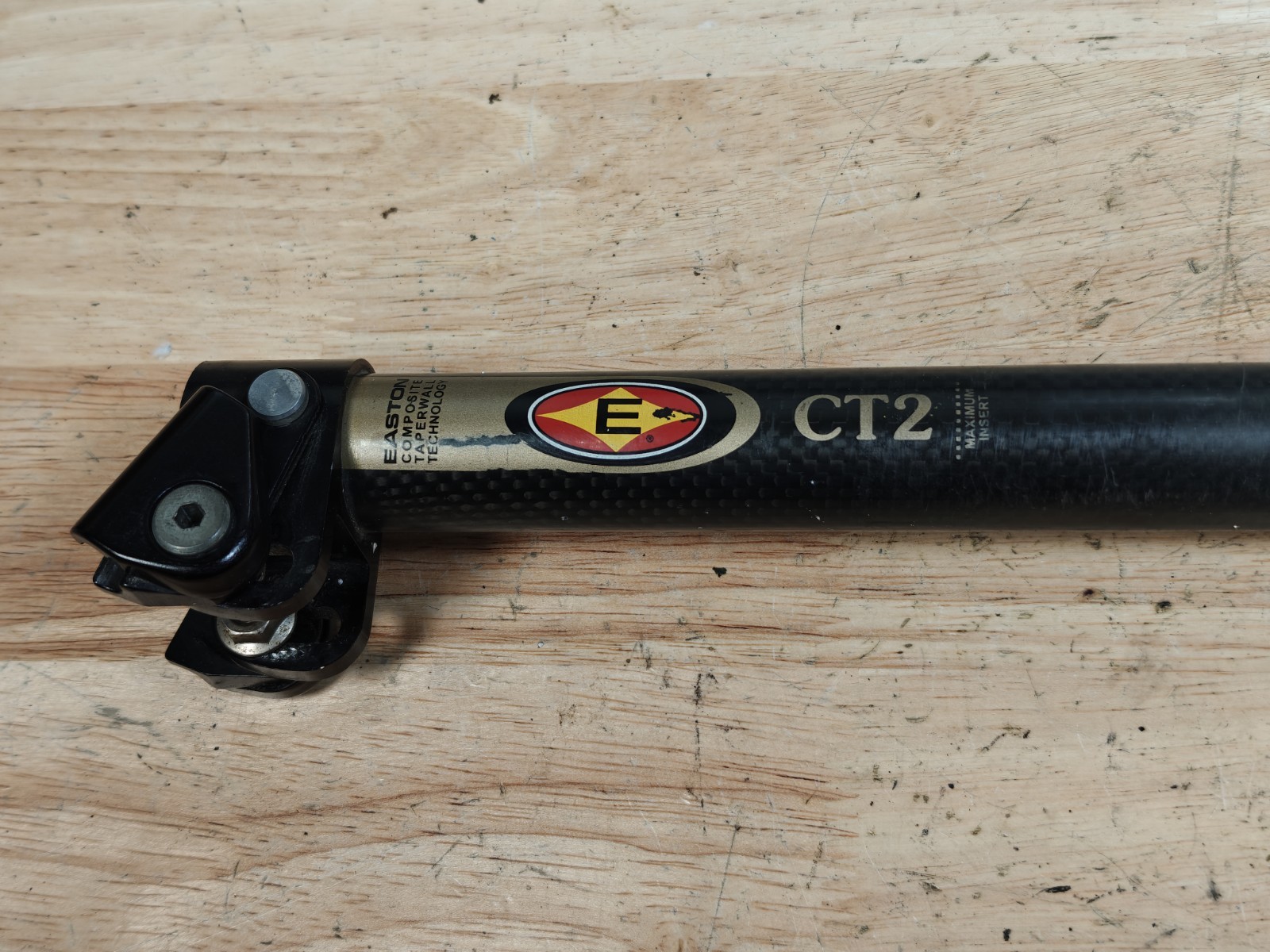 Easton CT2 Carbon Fiber Seatpost, 27.2mm x 360mm, 193g