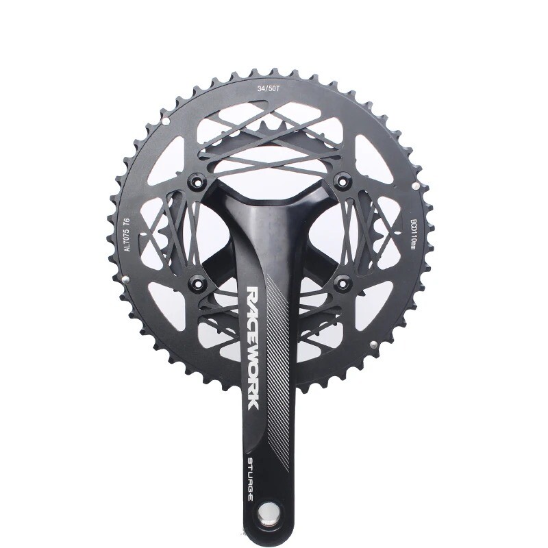 170mm Road Bike Crankset 22S 110BCD 50-34T 53-39T Double Chainrings with BB