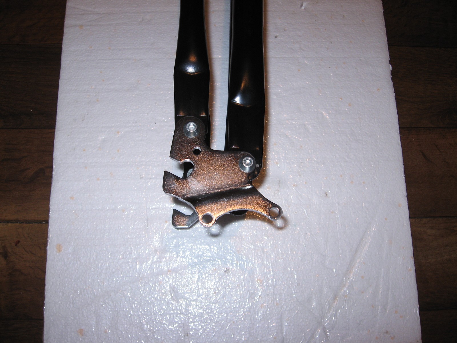 MONARK STYLE DUEL SPRINGER BIKE FORK NEW.
