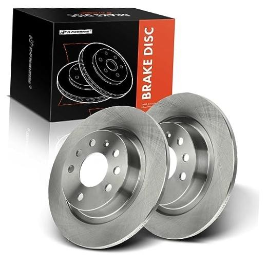 10.94″ (278mm) Rear Solid Disc Brake Rotors for Saab – Compatible with Select
