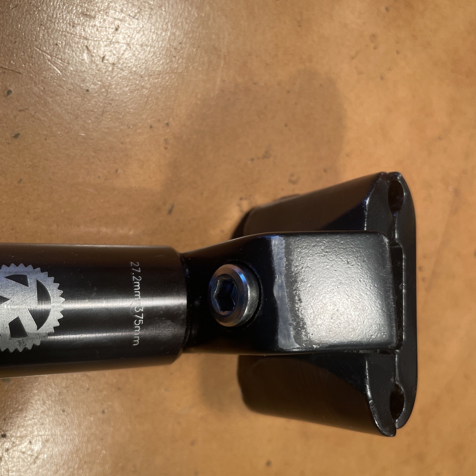 Kona Bicycles Alloy Seatpost 27.2mm Diameter x 375mm Black MTB Gravel Bike