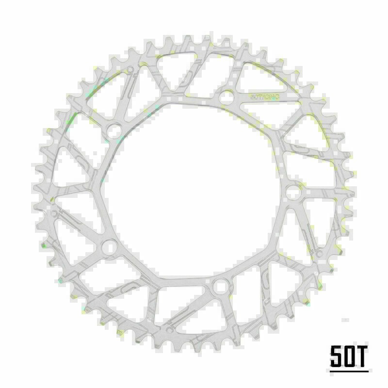 Litepro Hollow Folding Narrow Bicycle Road Wide 130BCD Chainring 50-58T Chainwhe
