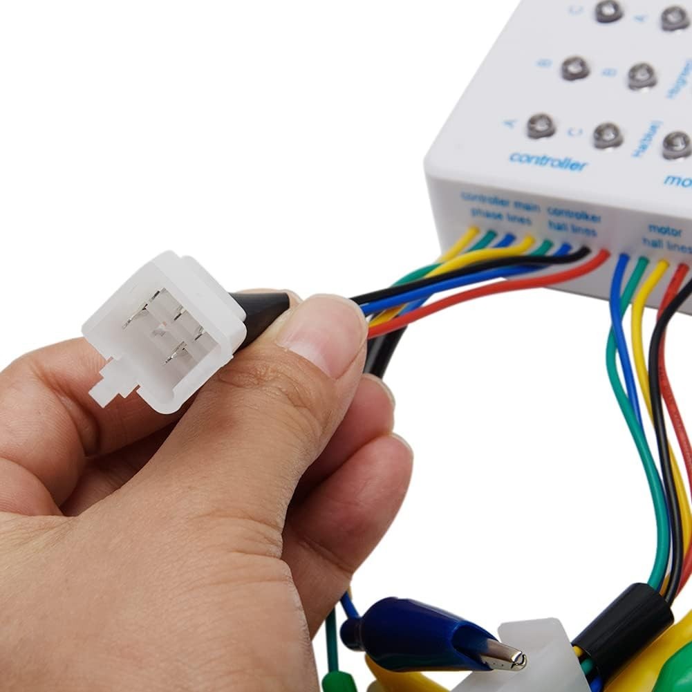 Brushless Motor Controller, 24V 36V 48V 60V 72V E-Bike Scooter Tester Quick Batt