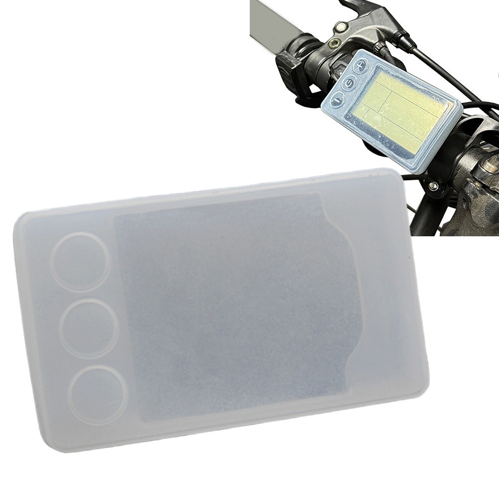 Stretch Resistant Silicone Case for S866 Electric Bike Display Protection