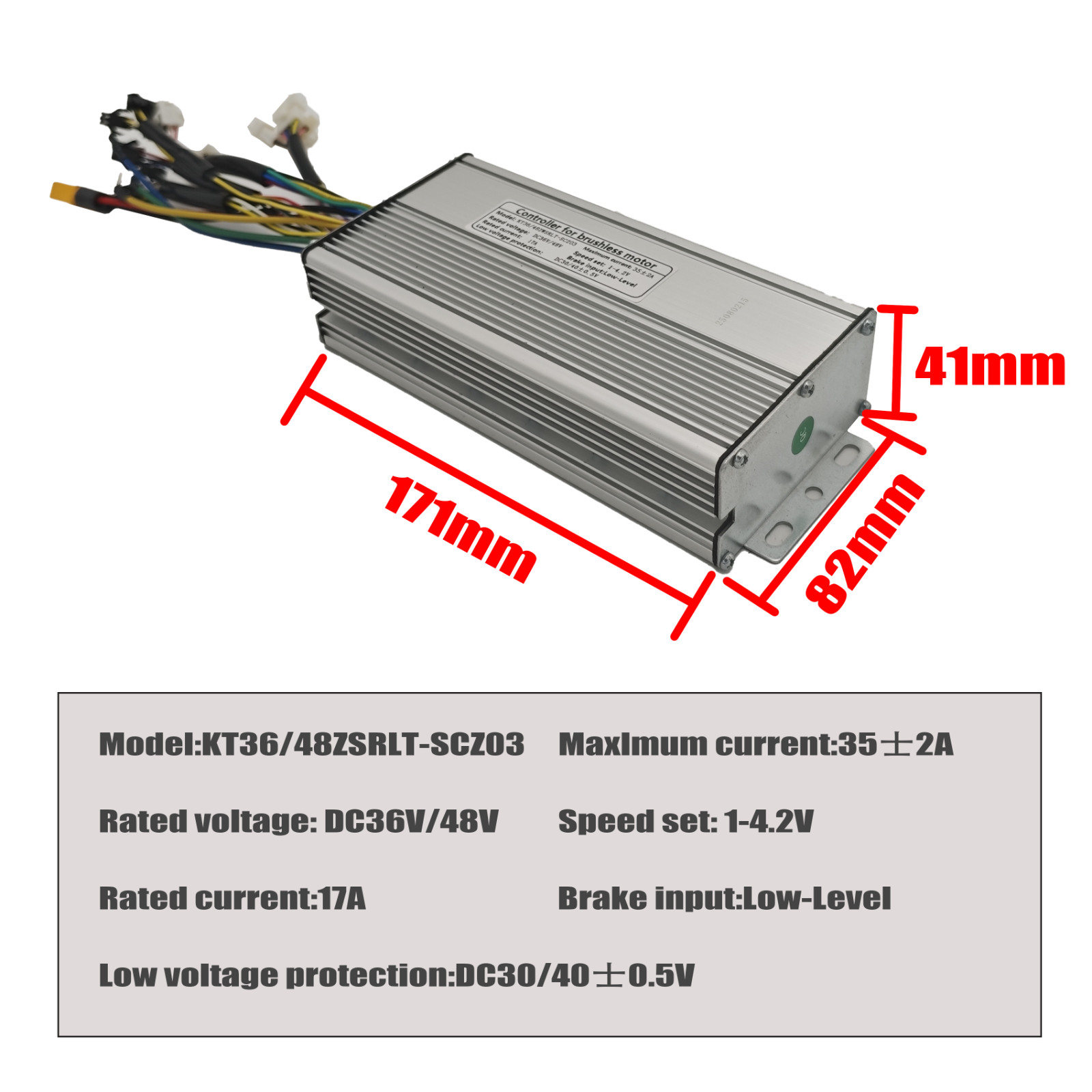 Ebike 30A 750W/1000W Controller 36V/48V+LCD+Throttle+Brakes+PAS+Sensor Kit