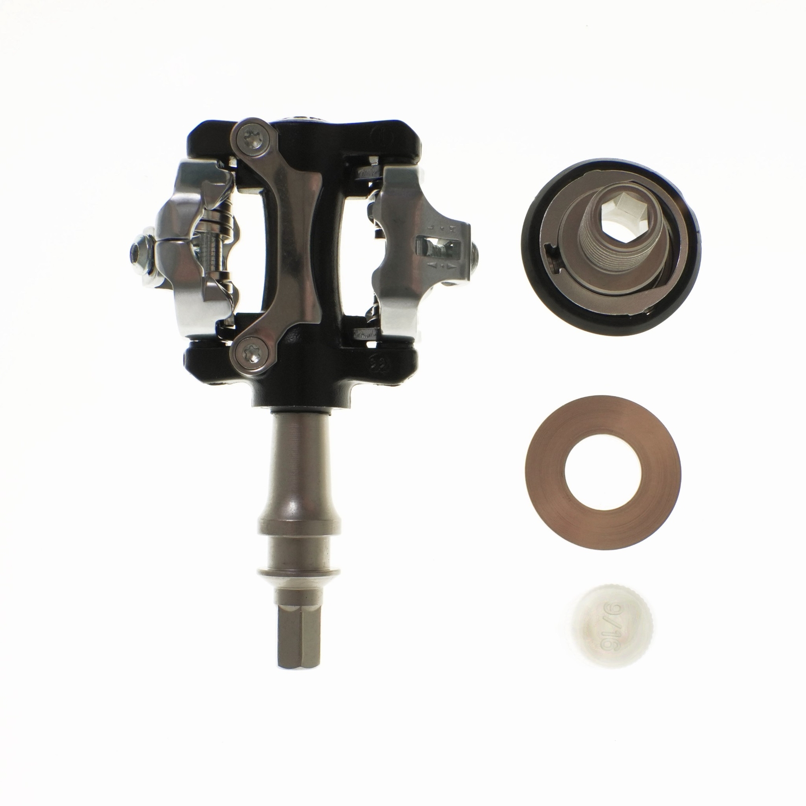Wellgo QRD-III W01 9/16″ Aluminum MTB Bicycle Clipless Pedal – Fit Shimano SPD