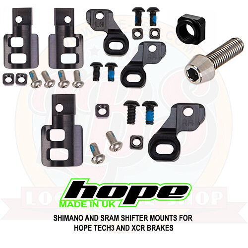 Hope Tech 3 Brake Shifter Clamp Mount For SRAM Shimano – All Options – Brand New