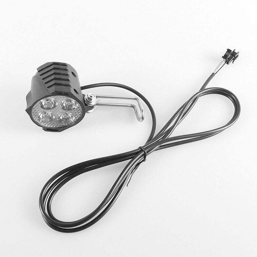 1PC 2 in 1 Headlight Front Light Led Lamp Horn for Bicycle E-Bike Electric USA