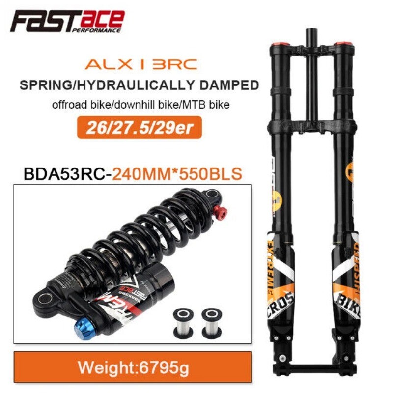 26/27.5/29 Inch Electric Dirt Bike MTB DH Hydraulic Suspension Inverted Forks