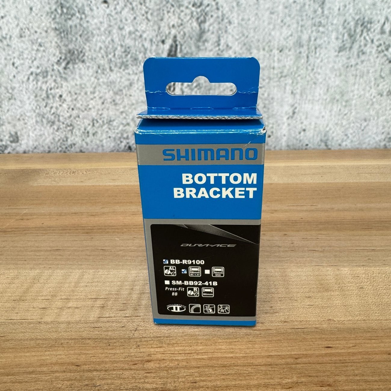New! Shimano Dura-Ace BB-R9100 BSA English Threaded Bottom Bracket 24mm Spindles