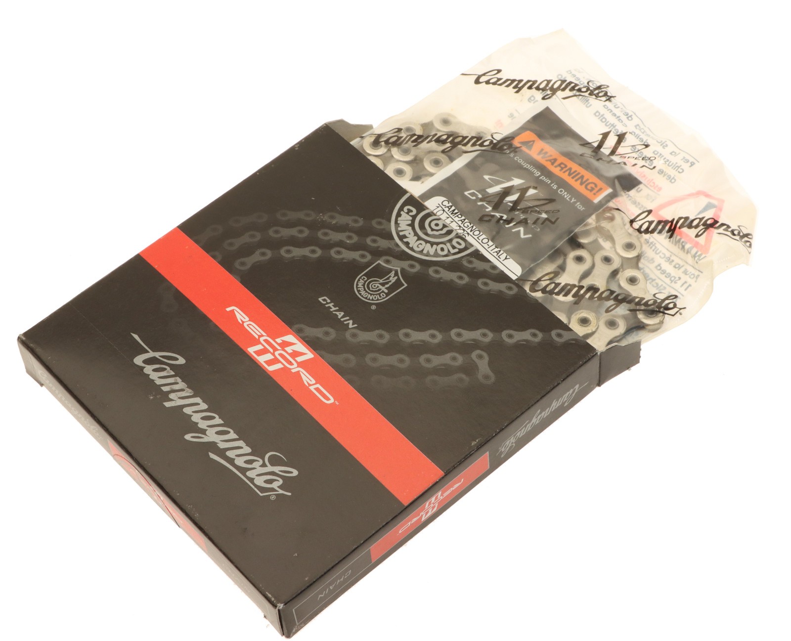 Campagnolo Record 11 Speed Chain CN11-RE1 C11 114L 2011 NEW NOS