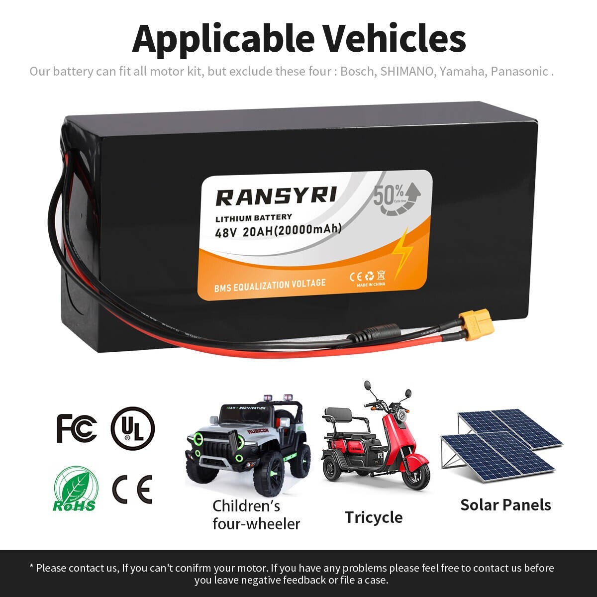36V 48V Battery 10Ah 20Ah ebike battery Pack Electric Scooter Battery