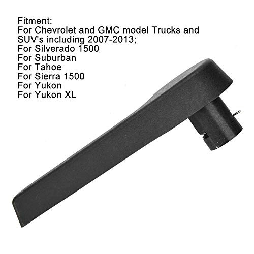 Seat Lever Handle, Black LH Left Front Seat Recliner Lever Handle Seat