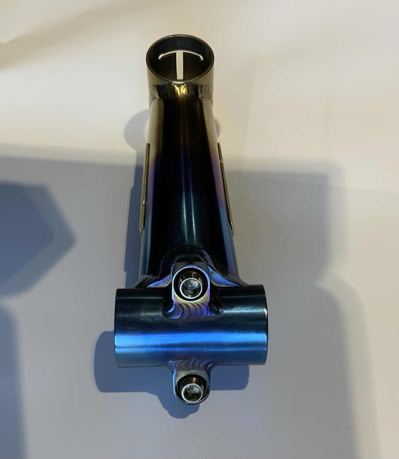 Titec Titanium Bicycle Stem 135mm, 25.4mm Clamp, 1 1/8in Steerer NIGHTSTORM.