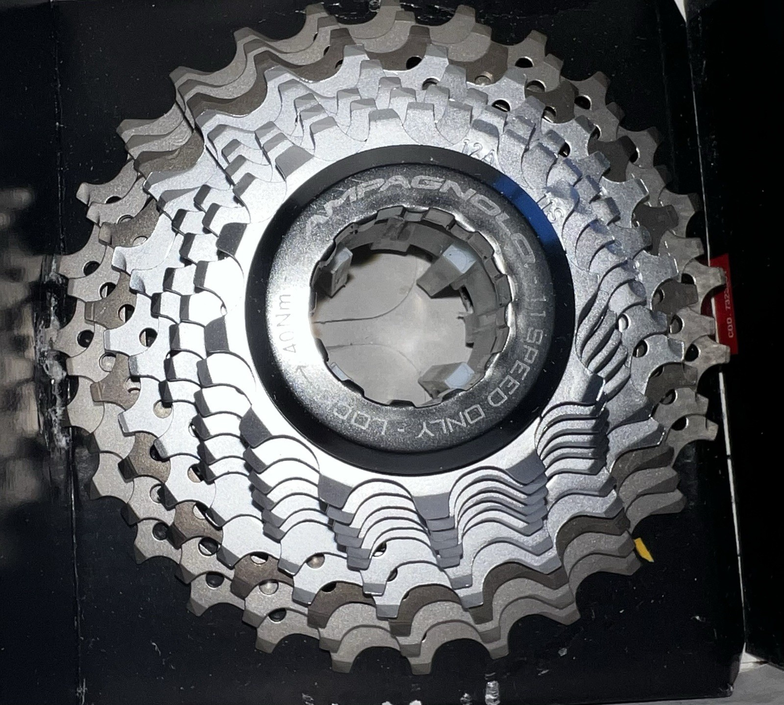 NEW!!! Campagnolo Record CS9-RE127 11-Speed Cassette – Titanium – 12-27T – NOS