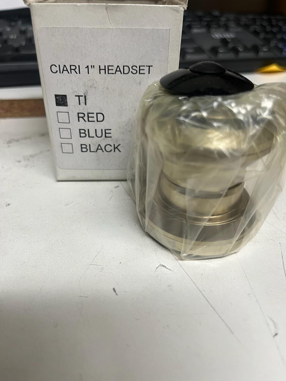 Ciari Headset Sealed 1″ Titanium