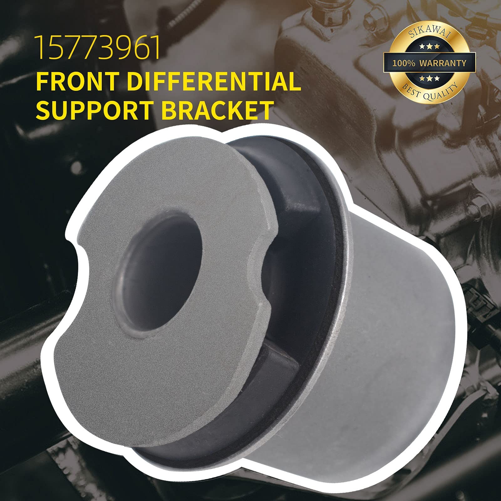 Sikawai 15773961 Front Differential Support Bracket Mount Frame As picture