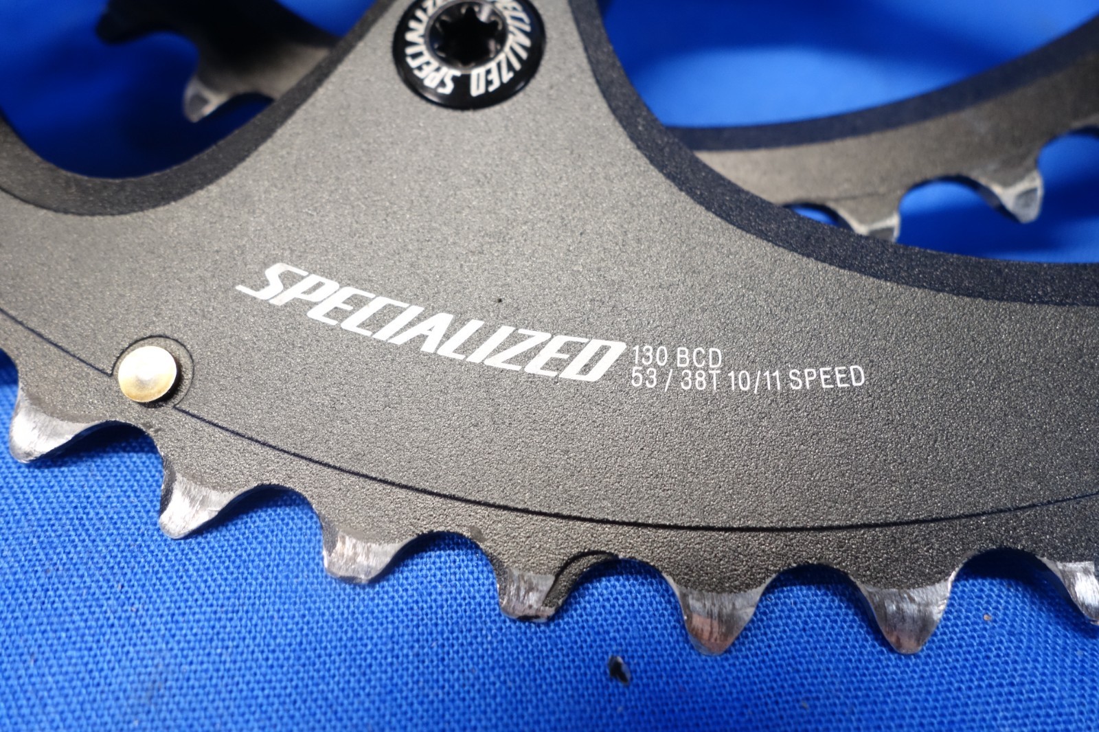 Specialized S-Works Carbon Road Bike Crankset, 53/38t, 175mm, 2×11 Spd, BB30